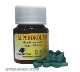 Superdrol 10 for sale | Methasterone 10 mg x 100 tablets | Global Anabolics